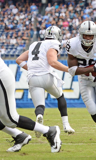 The Raiders like the 1-2 punch they saw at running back
